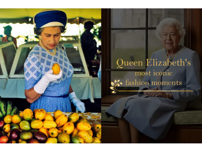 Највпечатливите модни моменти на кралицата Елизабета