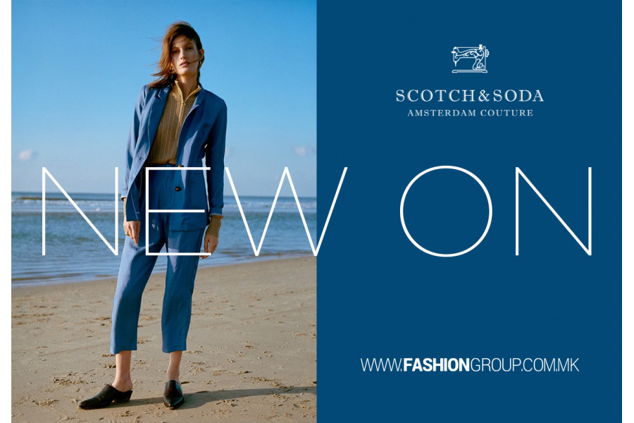Подостапни од кога и да е: Scotch&Soda од денеска и онлајн! 