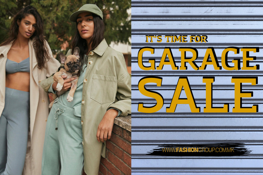 Оваа среќна среда е резервирана за garage sale шопинг во Fashion Group!